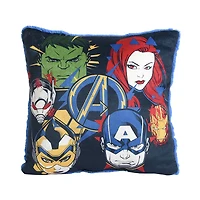 Ensemble de jeté et coussin 2 pièces Marvel Avengers