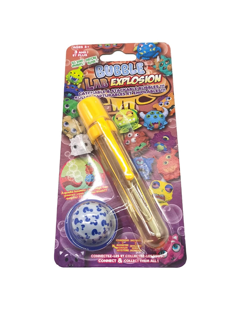 The Bubble Lab Explosion Bubble Test Tube - Catchable & Stackable