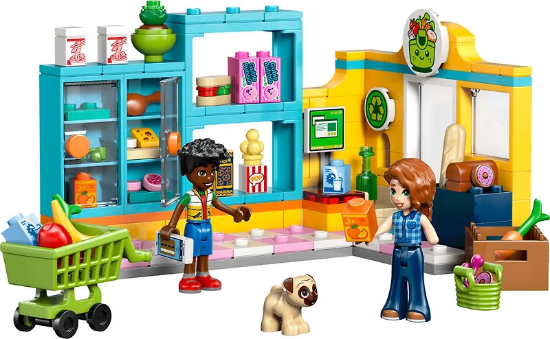 LEGO Friends Le Dépanneur de Heartlake City - 2 Minipoupées, un Chien et des Accessoires - 42680