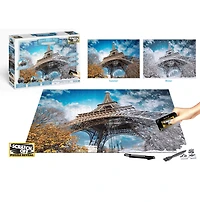 Scratch Off: Puzzles de la série été à hiver - Eiffel Tower (Paris) - 500 pièces