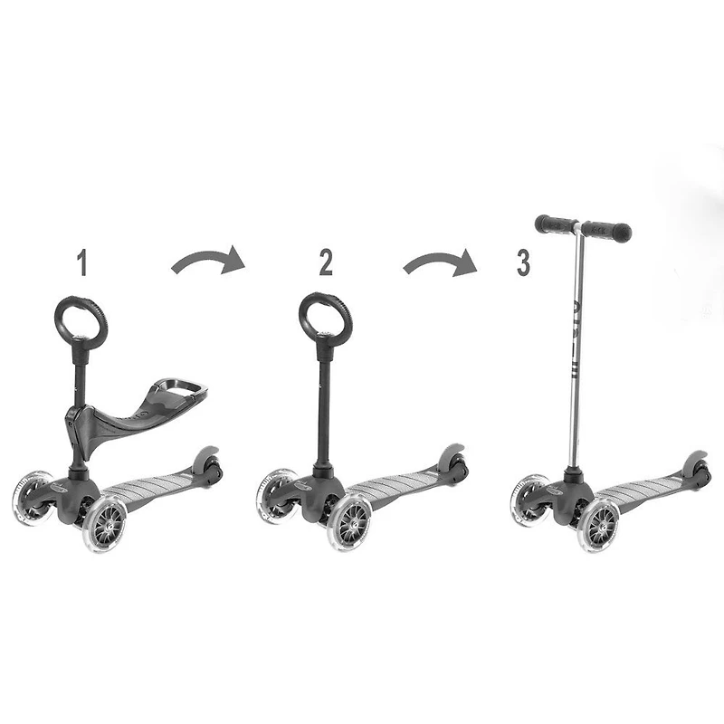 Trottinettes Micro - Mini Micro 3-En-1 Trottinette Classique