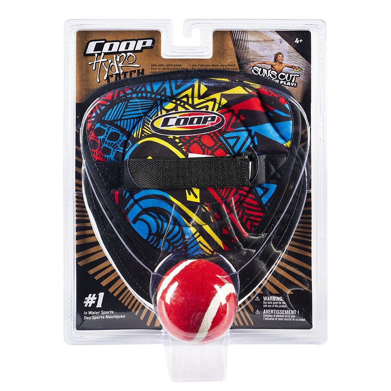 Coop, Kit De Jeu De Balle Et De Gants Hydro, Rouge