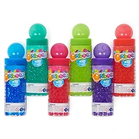 Orbeez Tubes, 400 billes Orbeez gonflées violet royal, cuillère et boîte de transport, jouets sensoriels