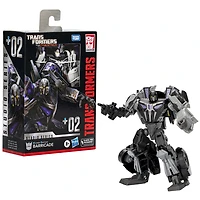 Transformers Studio Series, figurine 02 Gamer Edition Barricade classe Deluxe de 11 cm, Transformers: War for Cybertron