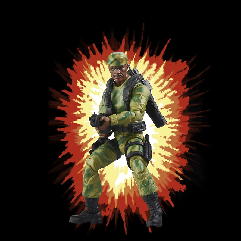 G.I. Joe Classified Series Retro Cardback, Sgt. Stalker Action Figure