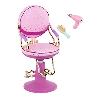 Sitting Pretty Salon Chair, Our Generation, Ensemble de coiffure pour poupées de 18 po
