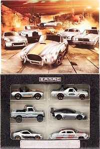 Hot Wheels- ZAMAC - Coffret multiple de 6 véhicules de collection