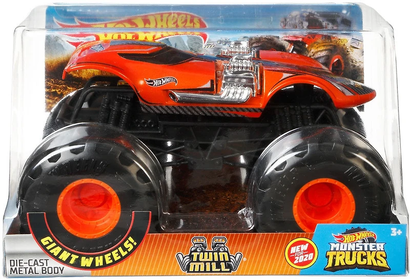Hot Wheels - Monster Trucks - Échelle 1:24 - Véhicule Twin Mill