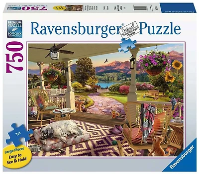 Ravensburger - Cozy Front Porch - 750 Piece Jigsaw Puzzle
