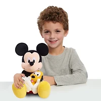 Peluche Mickey Mouse avec Pluto de Disney Classics