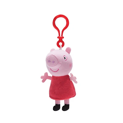 Peppa Pig Clip en peluche - Peppa - Édition anglaise