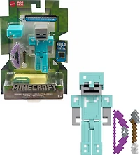 Minecraft Toys 3.25-inch Action Figures Collection, Armored Skeleton