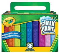Crayola Washable Sidewalk Chalk, 36 Count