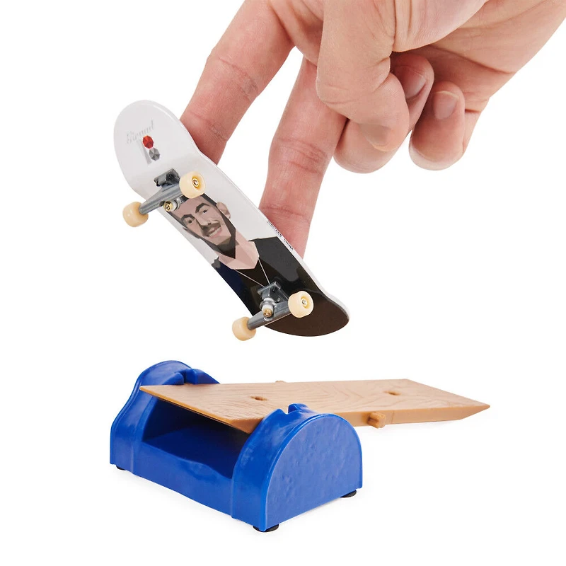 Tech Deck, Plan B Skateboards, Série Duel, Coffret de 2 fingerboards à collectionner et obstacle