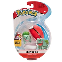 Pokémon - Clip ‘N Go - Bulbizarre (Bulbasaur) no 2 et Poké Ball