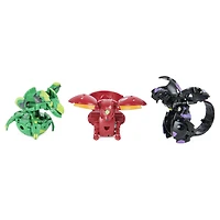 Bakugan Geogan Brawler 5-Pack, Exclusive Insectra and Arcleon Geogan and 3 Bakugan Collectible Action Figures