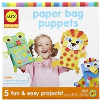 ALEX Toys Discover Paper Bag Puppets