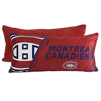 Oreiller de corps LNH Montreal Canadiens (18 "x36")