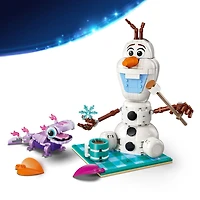 LEGO Disney Frozen Olaf and Bruni's Picnic Fun Building Toy for Girls & Boys , Ages 7+ - 43287