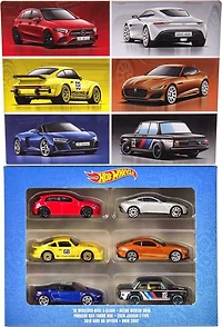 Hot Wheels Assortiment Coffrets de 6 véhicules européens