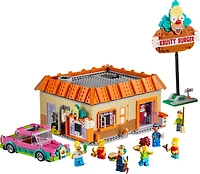 LEGO Icons The Simpsons: Krusty Burger Collectible Building Set for Adults & Fans, Ages 18+ - 10352