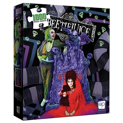 Beetlejuice "Graveyard Wedding" Puzzle 1000 pièces