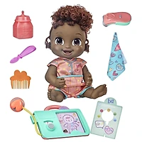 Baby Alive Lulu Achoo Doll, 12-Inch Interactive Doctor Play Toy