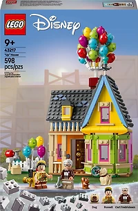 LEGO | Disney and Pixar 'Up' House 43217 Building Toy Set; Movie Gift for Kids and Fans Aged 9+ (598 Pieces)