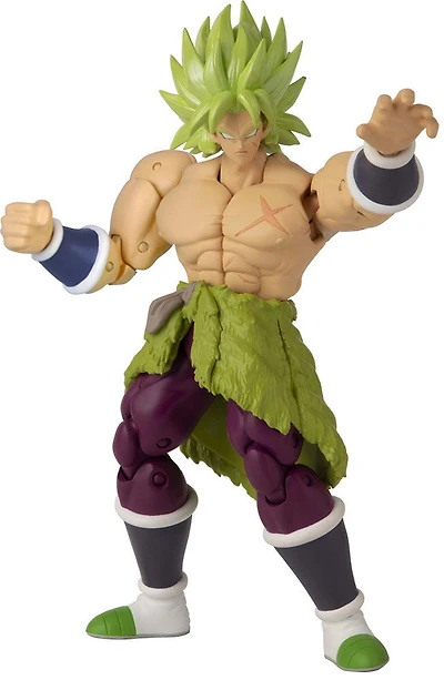 Dragon Stars Posable Figure - Super Saiyan Broly(Dragon Ball Super Ver.)