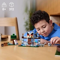 LEGO Minecraft The Wolf Stronghold Fortress Playset Gift, Skeleton Explorer Toy 21261