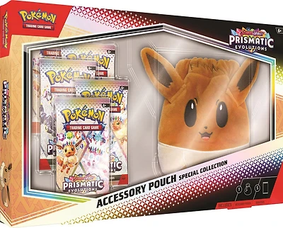 Pokemon Prismatic Evolutions Accessory Pouch Special Collection - English Edition