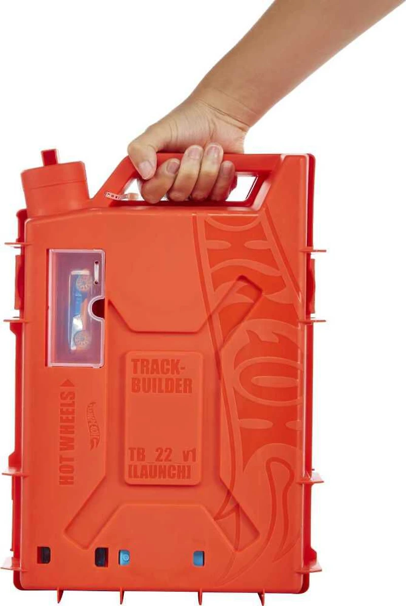 Hot Wheels - Track Builder Unlimited - Coffret Cascades bidon d'essence