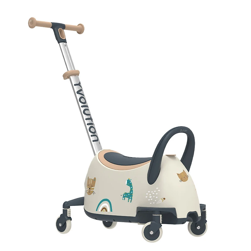 Yvolution Glider Luna Go Ride-On - Milk Tea