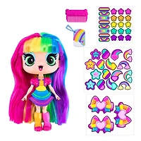Poupées de collection Decora Girlz 5 po : Express & Decorate - Paquet mystère avec 8 surprises