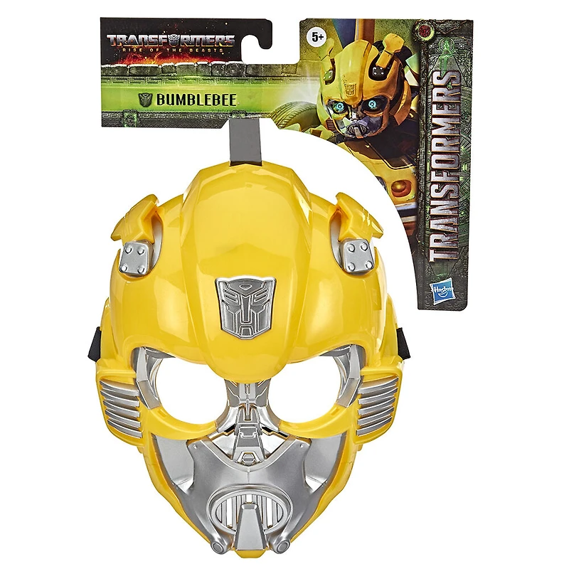 Transformers: Rise of the Beasts, masque de déguisement Bumblebee de 25 cm inspiré du film