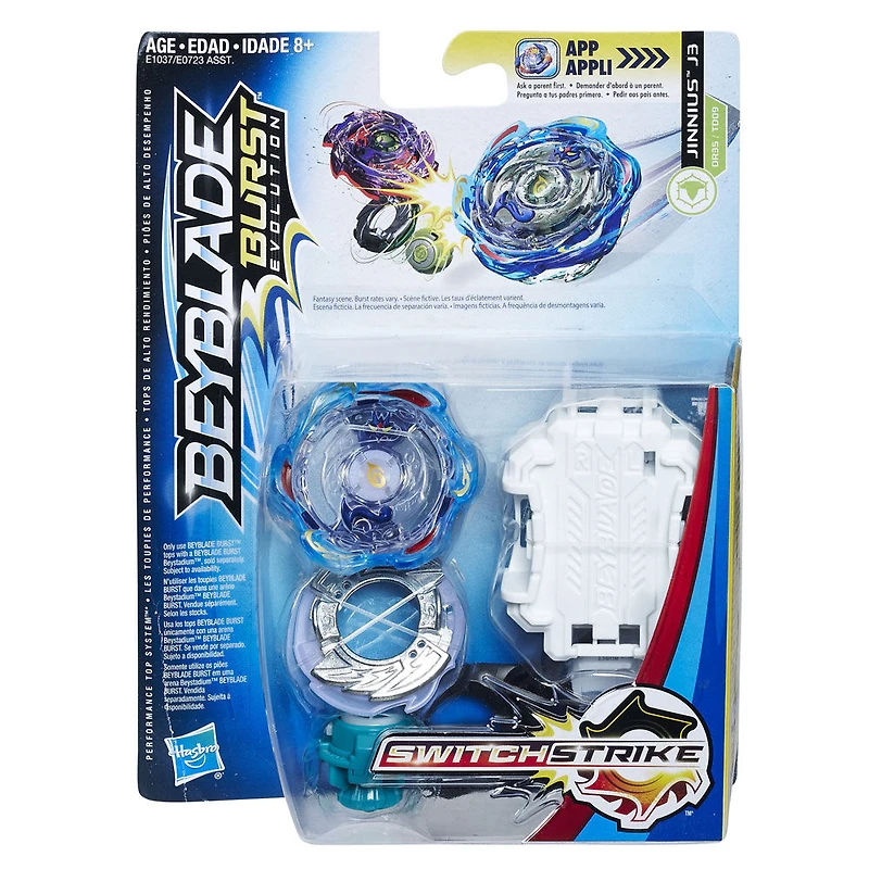 Beyblade Burst Evolution SwitchStrike Starter Pack Jinnius J3