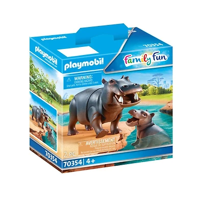 Hippopotame et son petit, Playmobil Family Fun