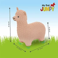 My First Jumpy Alpaca, Beige