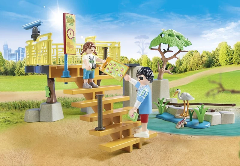 Playmobil - Outdoor Lion Enclosure