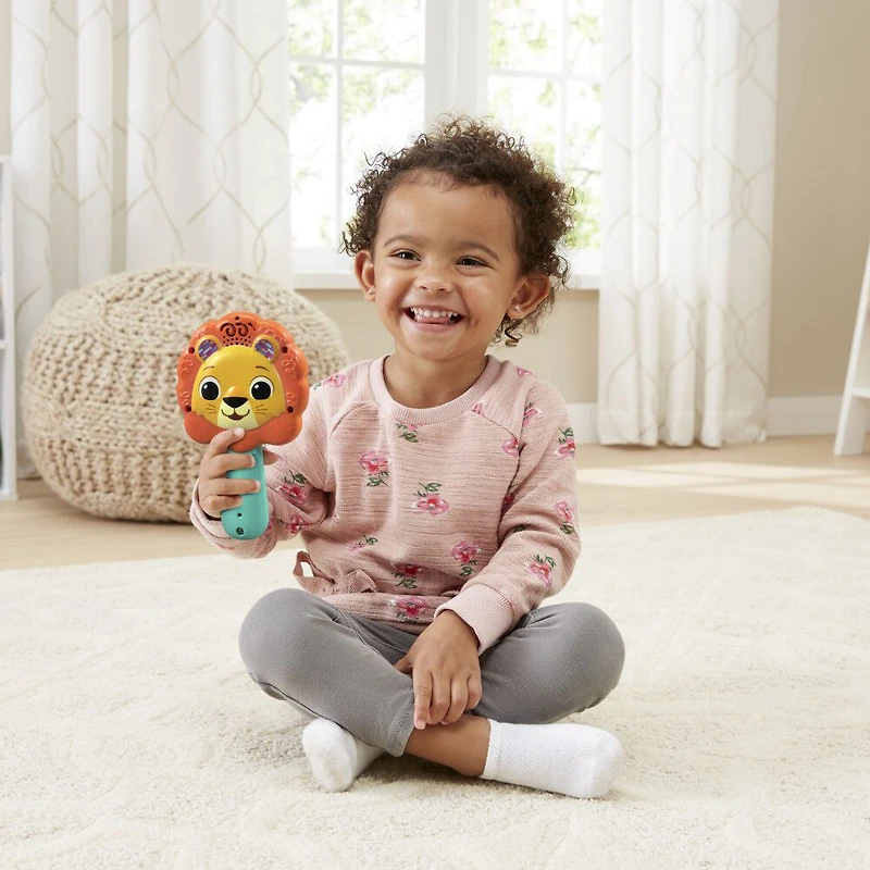 VTech Hochet miroir lumi lion - Édition française