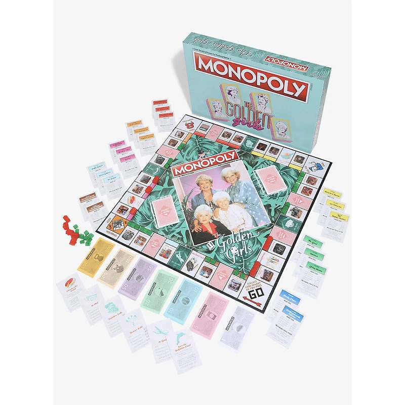 USAopoly MONOPOLY: The Golden Girls - Édition anglaise