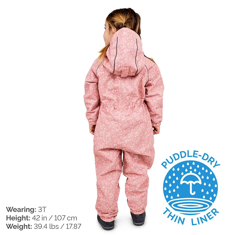 Kids Thin-Lined Rain Suits | Prairie Flowers