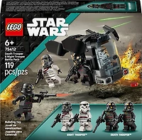LEGO Star Wars Ensemble de Combat Death Trooper et Night Trooper, Petit Cadeau pour les 6 Ans et Plus 75412
