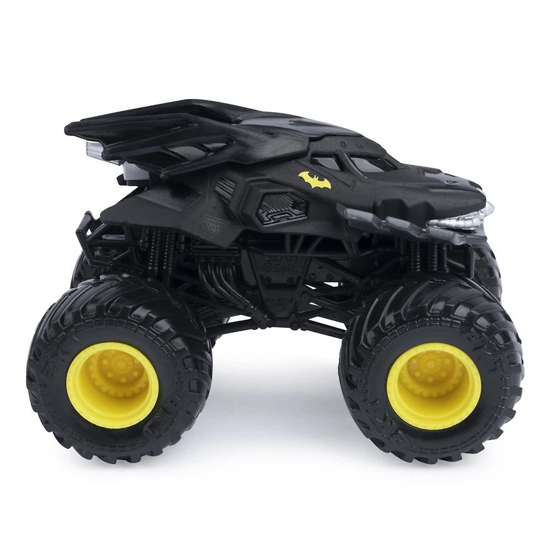 Monster Jam, Monster trucks officiels en métal moulé Batman Vs. Megalodon Die-Cast, échelle 1:64
