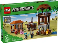 LEGO Minecraft The Pillager Outpost and Ravager Building Toy for Boys & Girls, Ages 9+ - 21278