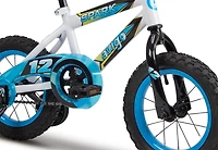 Vélo de 12' (30 cm) Avigo Spark bleu/blanc, pour garçon