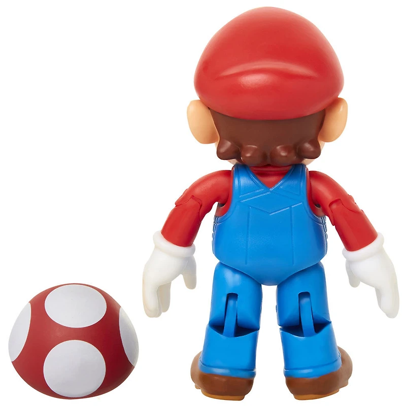 World of Nintendo 4" Figures Wave 19 -  Super Mario with Red Mushroom