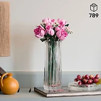 LEGO Botanicals Bouquet of Pink Roses Building Set for Adults, Ages 18+ - Floral Room Decor - 10374