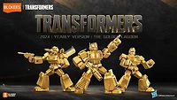 Blokees Transformers- Limited Edition Gold- Series 1 - English Edition