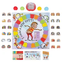 I Need a New Butt!, Jeu inspiré du best-seller, avec dôme fessier et tuiles fesses